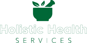 Holistic Health Services White Logo